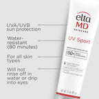 UV Sport Broad Spectrum SPF50+ 8oz