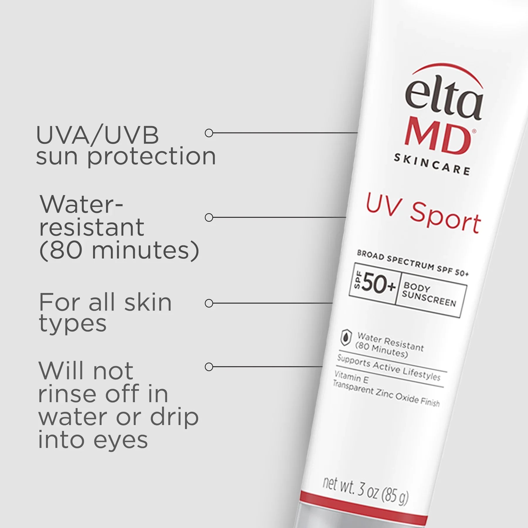 UV Sport Broad Spectrum SPF50+ 8oz